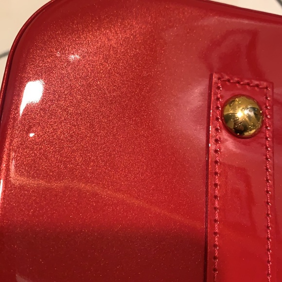 Authentic Louis Vuitton Red Vernis Alma Bag Purse. - Picture 11 of 12